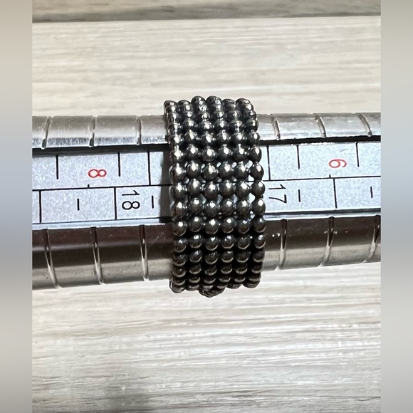 Authentic PANDORA Entangled Beauty Sterling Silver & 14K Gold Diamond Ring - Picture 9 of 9